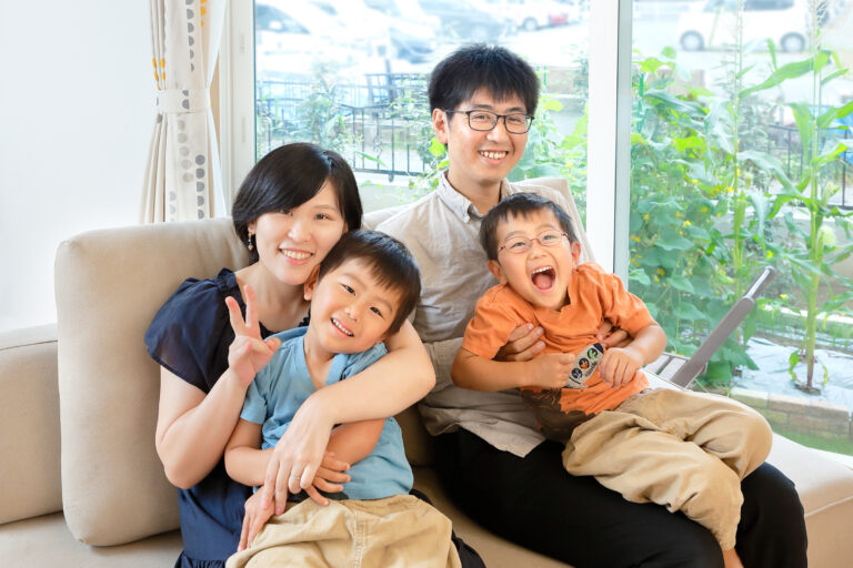SE構法で意匠性と耐震面での安心感のどちらも叶いました